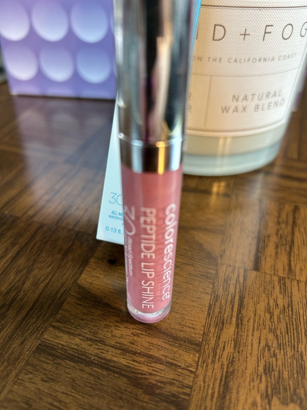 Colorescience Peptide Lip Shine with SPF in color Rose - Picture 3 of 7